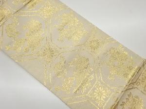 リサイクル 蜀江文に牡丹・菊模様織出し袋帯